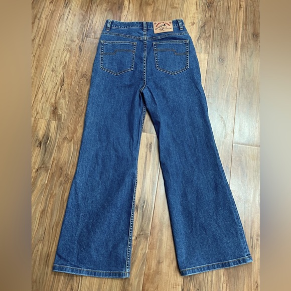 Marc Jacobs High Rise Wide Leg Denim Sailor Jeans 27/29 - Picture 3 of 6